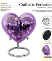 dancing heart cremation urn for ashes