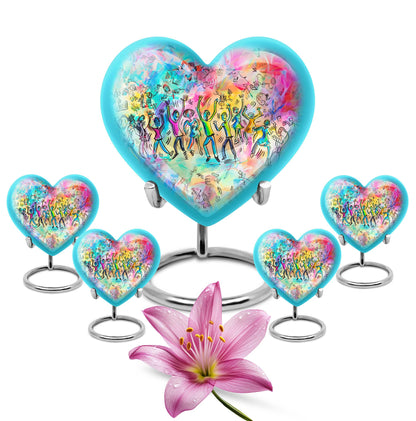 Dancing Urn, Heart-shaped.