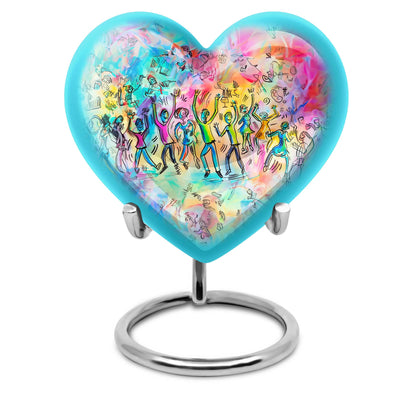 Dancing Urn, Heart-shaped.