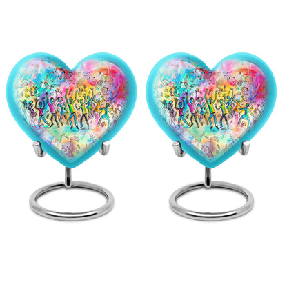 Dancing Urn, Heart-shaped.
