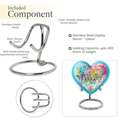 Dancing Urn, Heart-shaped.