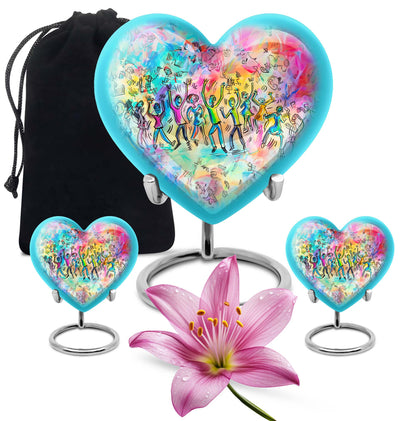 Dancing Urn, Heart-shaped.