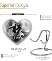 heart-shaped dancing Urn for adult ashes