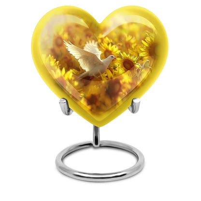 dove heart urn