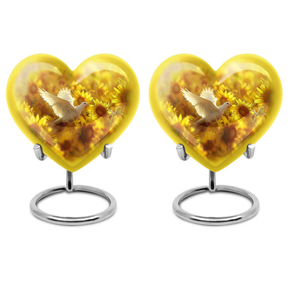 dove heart urn