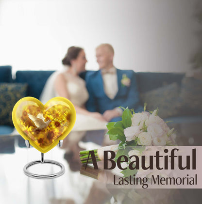 dove heart urn