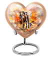 Elephant Family Urns For Human Ashes Adult Funeral, Ashes Urn