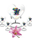Elephant Family Cremation Urns For Human Ashes - Keepsake Urns