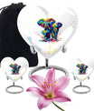 Elephant Family Cremation Urns For Human Ashes - Keepsake Urns