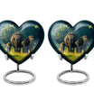 Elephant Family A Small Urn For Ashes Funeral, Ashes Cremation Urn