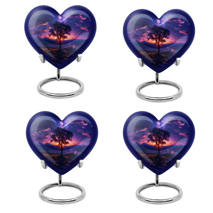 Personalized Galaxy Cremation Urn for Women - 10-inch, 200 cu in - Yatskia
