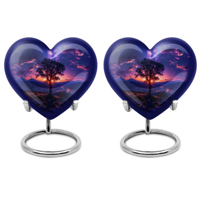 Personalized Galaxy Cremation Urn for Women - 10-inch, 200 cu in - Yatskia