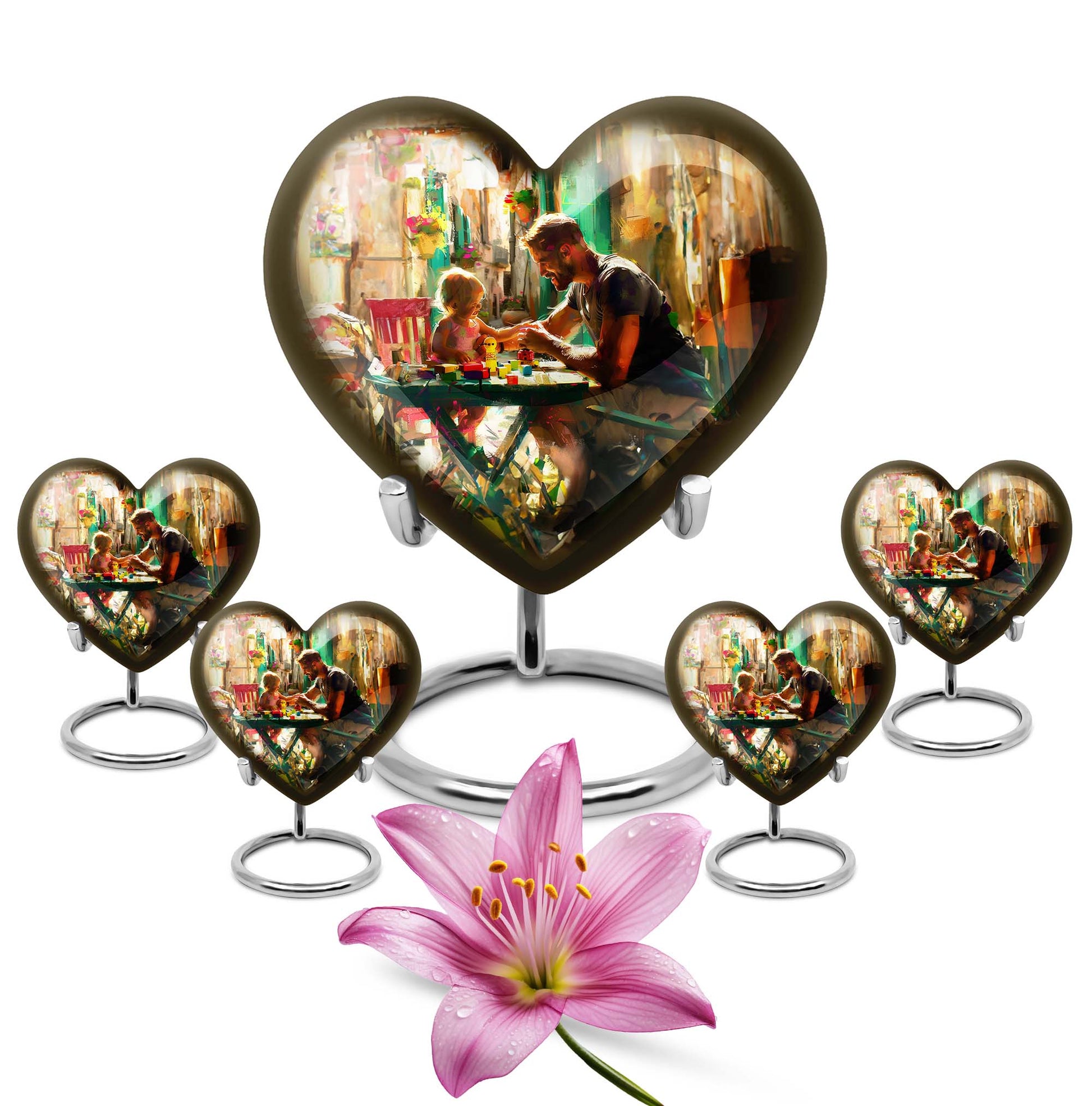 Father Urn For Dad - Large & Small Cremation Urns For Human Ashes