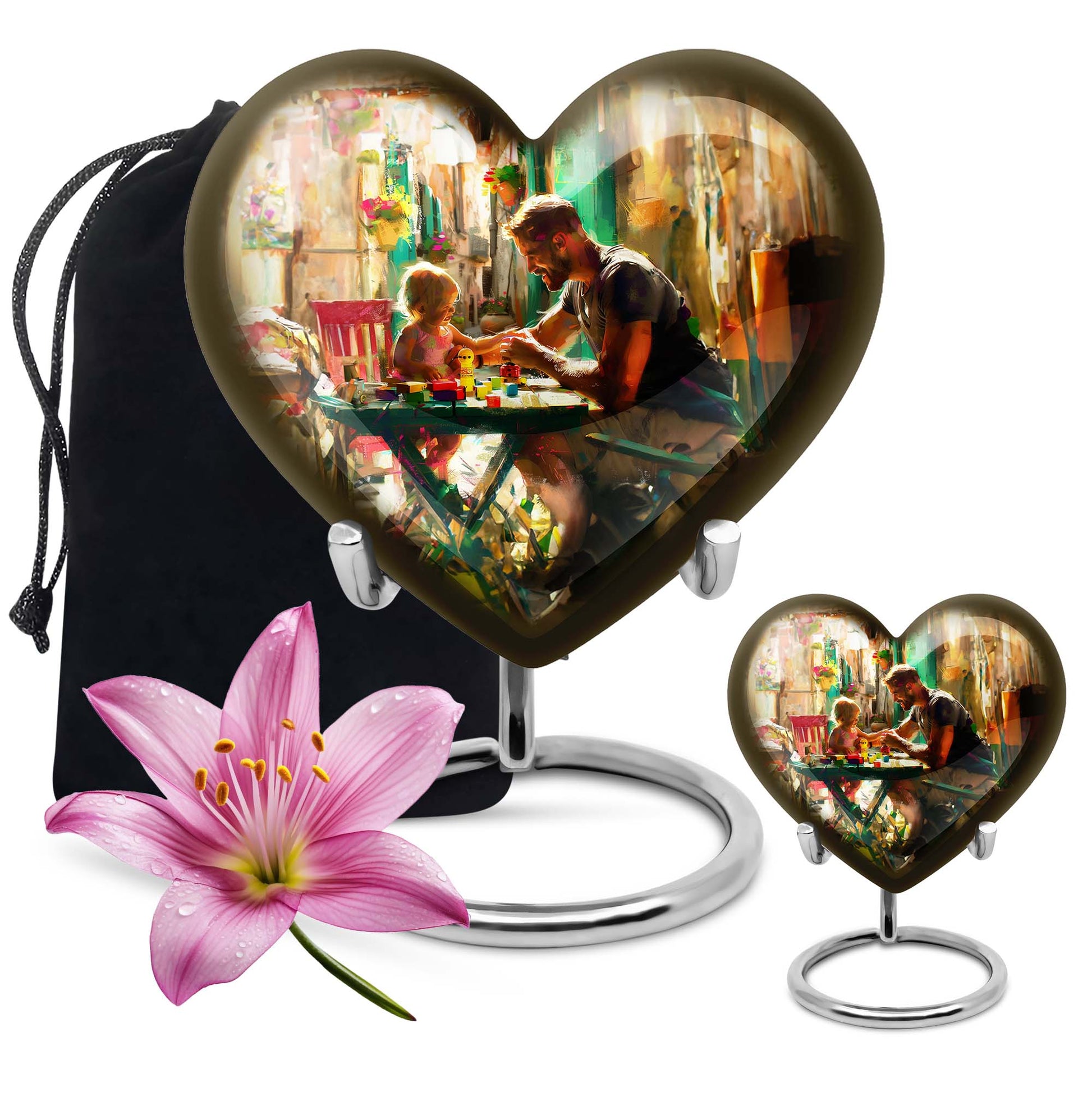 Father Urn For Dad - Large & Small Cremation Urns For Human Ashes