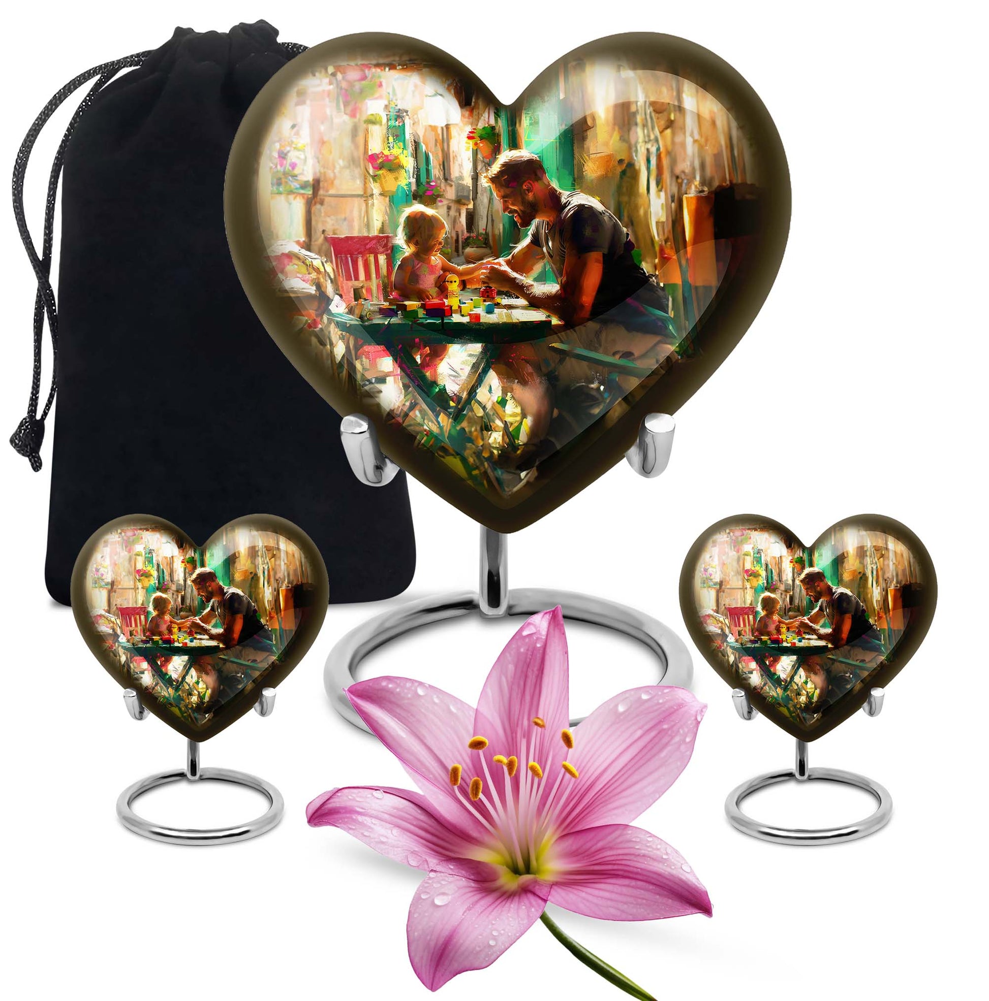 Father Urn For Dad - Large & Small Cremation Urns For Human Ashes