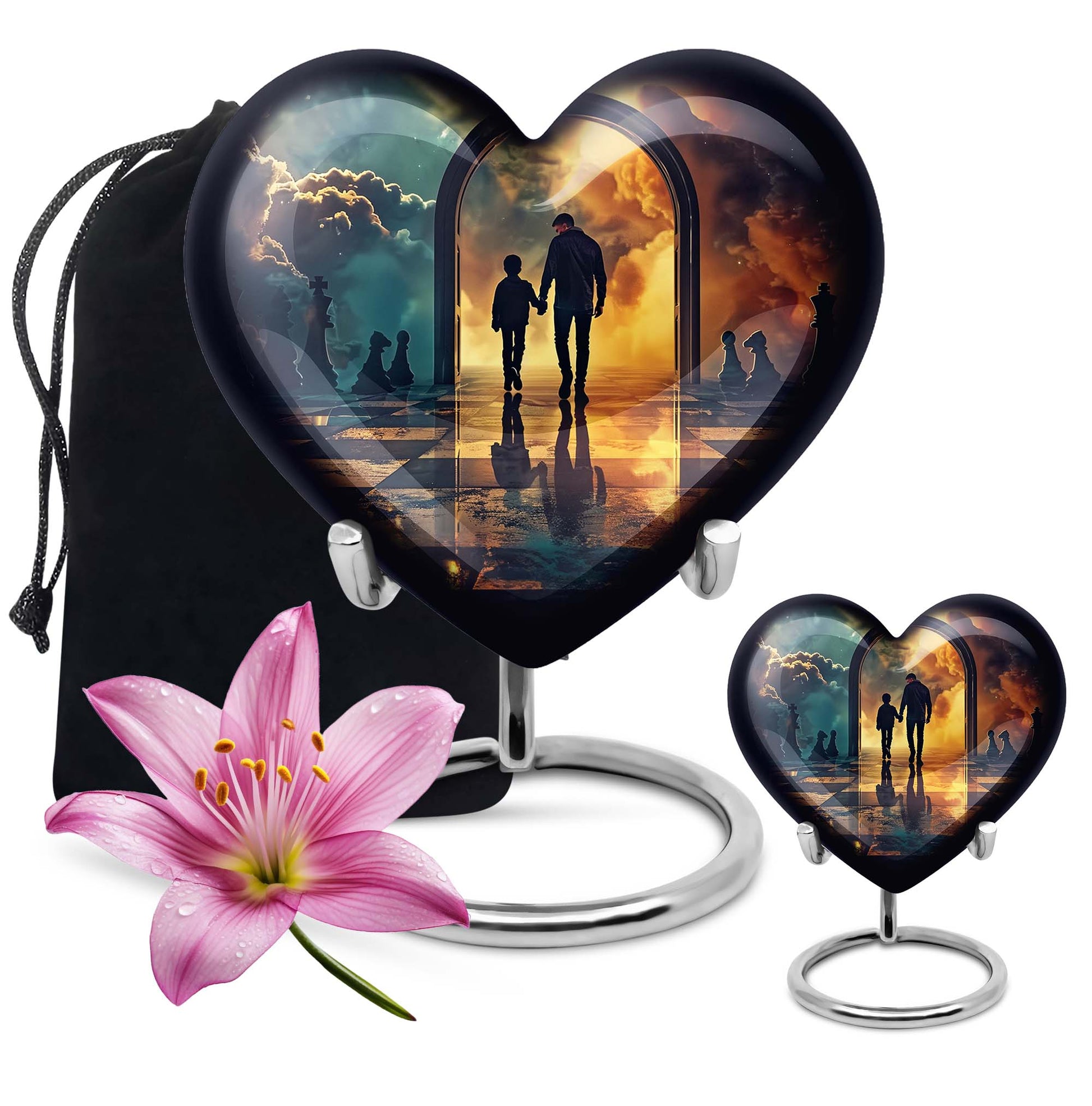 Father Medium Size Urns For Human Ashes Funeral, Ashes Cremation Urn