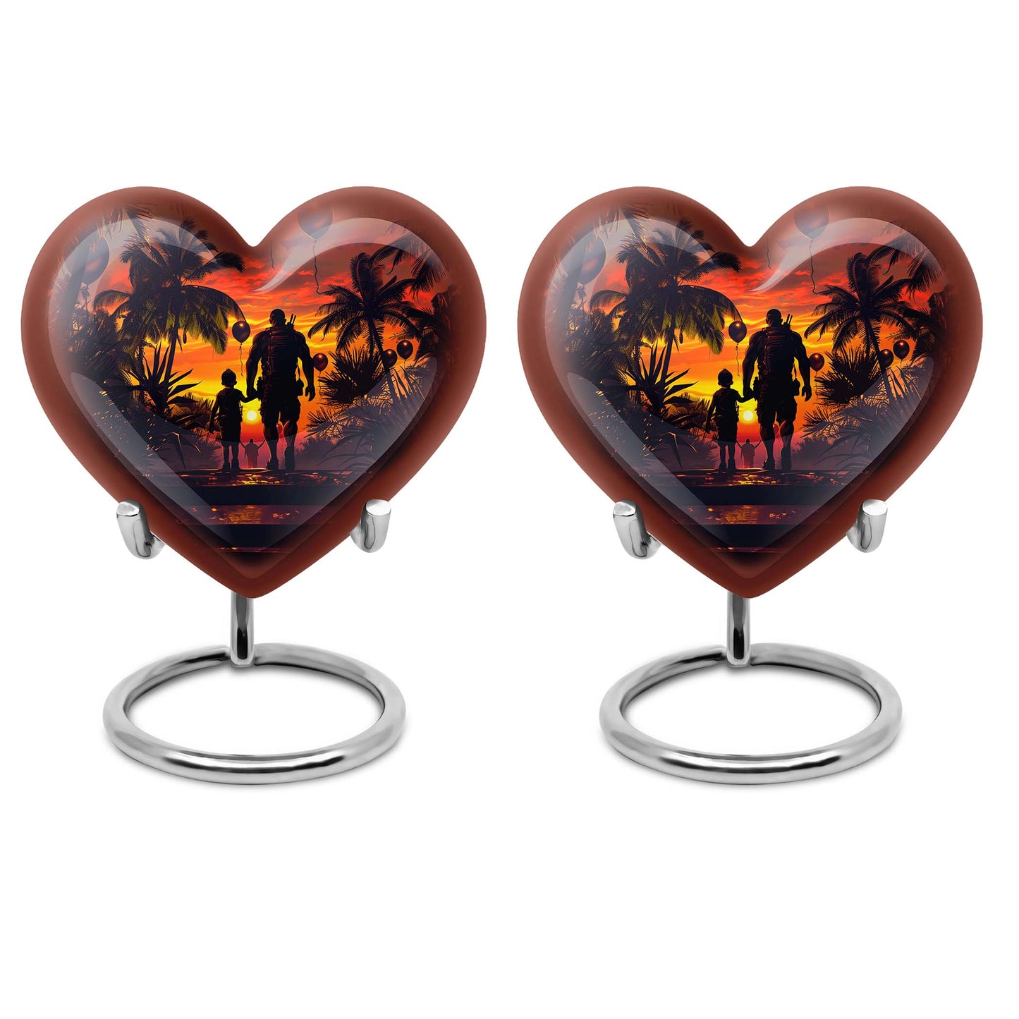 Personalized Galaxy Cremation Urn for Human Ashes - 10-inch, 200 cu in - Yatskia