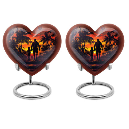 Personalized Galaxy Cremation Urn for Human Ashes - 10-inch, 200 cu in - Yatskia