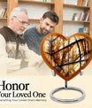 stained glass heart urn for men ashes