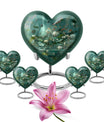 Lotus Urn Heart Design