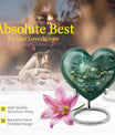 Lotus Urn Heart Design