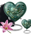 Lotus Urn Heart Design