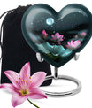 heart-shaped Lotus Urn