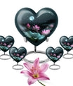 heart-shaped Lotus Urn