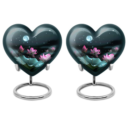 heart-shaped Lotus Urn