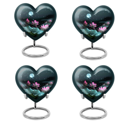 heart-shaped Lotus Urn