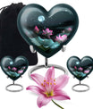 heart-shaped Lotus Urn