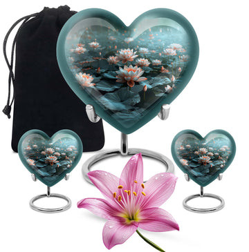 Large Urn with 2 Mini Urn