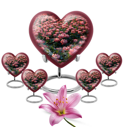 Lotus cremation urn for ashes 