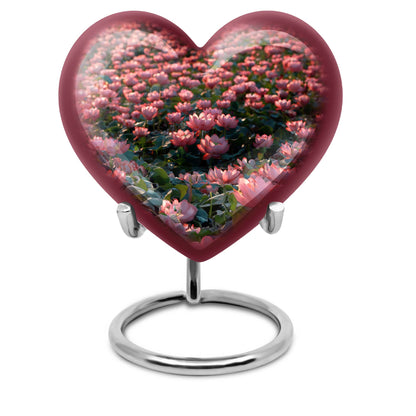 Lotus cremation urn for ashes 