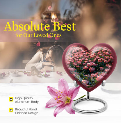 Lotus cremation urn for ashes 