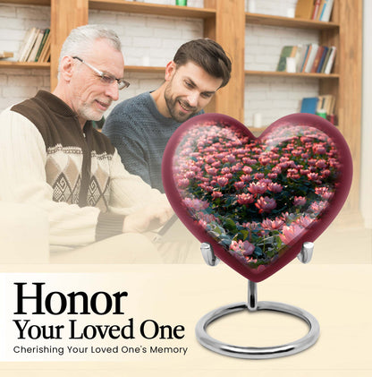 Lotus cremation urn for ashes 