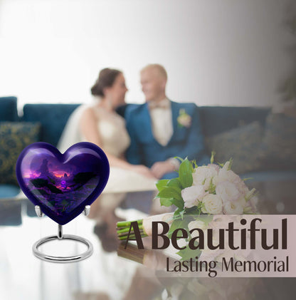 Heart-shaped Lotus Urn