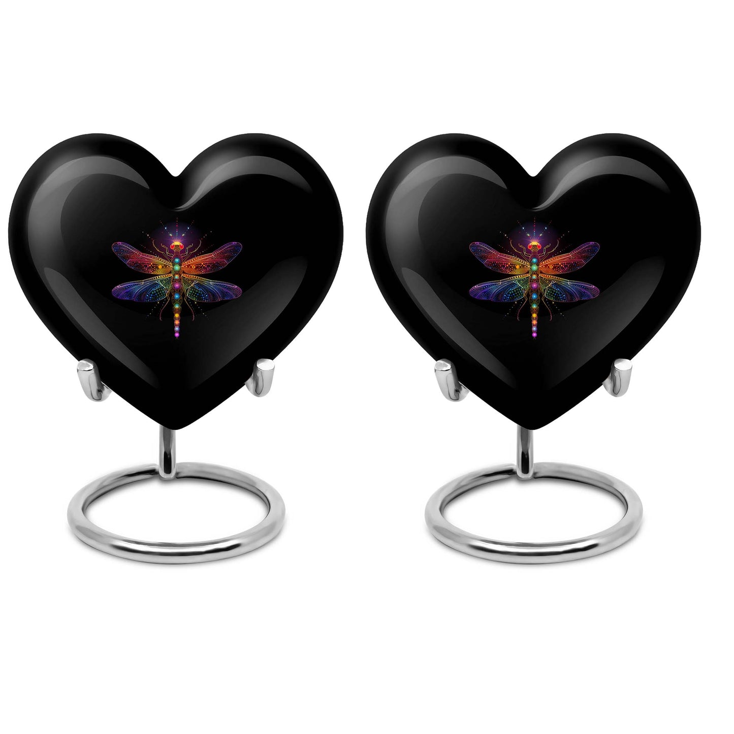 Personalized Dragonfly Cremation Urn for Men & Women - 10-inch, 200 cu in - Yatskia