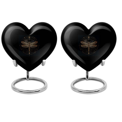 Personalized Dragonfly Cremation Urn for Human Ashes - 10-inch, 200 cu in - Yatskia