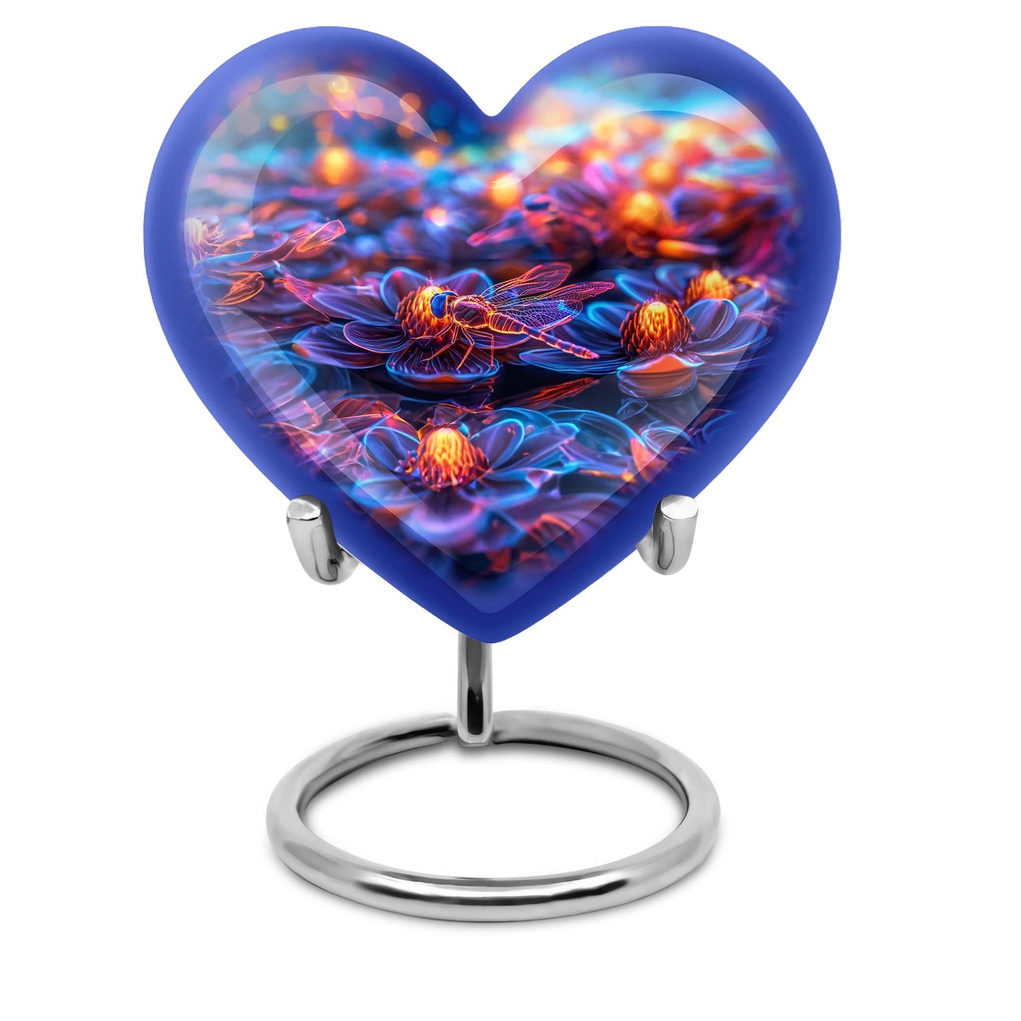 Personalized Dragonfly Memorial Urn for Human Ashes - 10-inch, 200 cu in - Yatskia