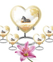 Heart-shaped Urn for human ashes
