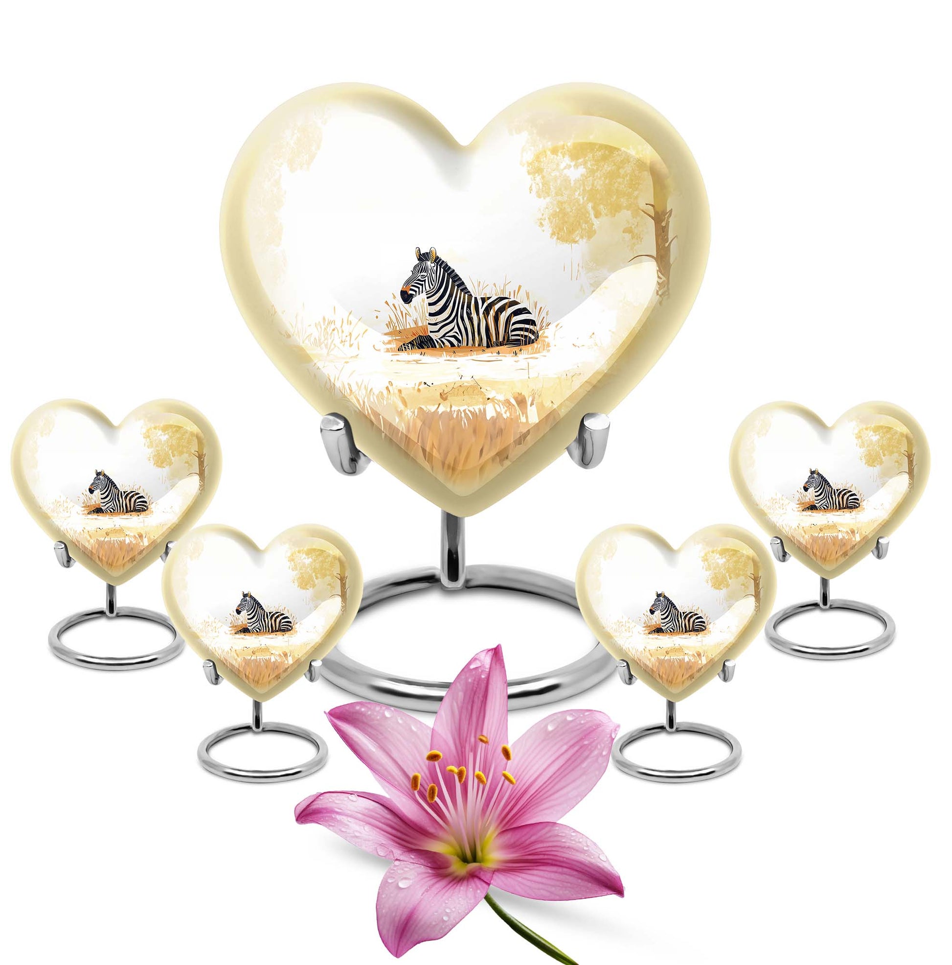 Heart-shaped Urn for human ashes