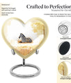 Heart-shaped Urn for human ashes