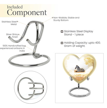 Heart-shaped Urn for human ashes