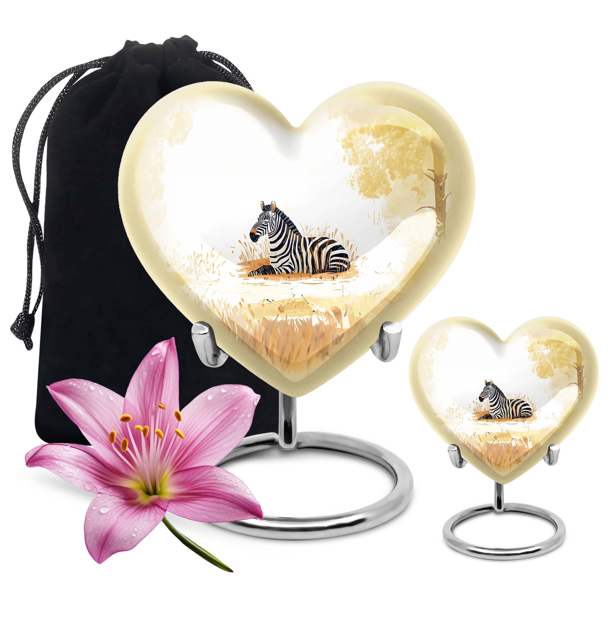 Heart-shaped Urn for human ashes