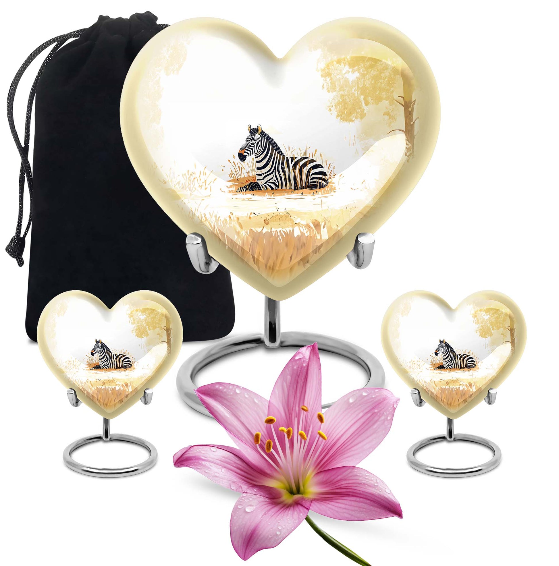 Heart-shaped Urn for human ashes