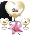 Zebra Double Urns Large Funeral, Ashes Urn For Ashes