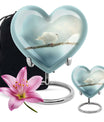 Dove Personalized Urn Funeral, Ashes Memorial Urn