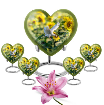 Large Urn with 4 Small Urn