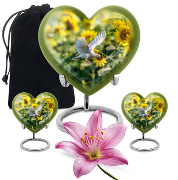 Large Urn with 2 Mini Urn